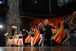 Homenatge a Núria Feliu al Palau de la Música de Barcelona 